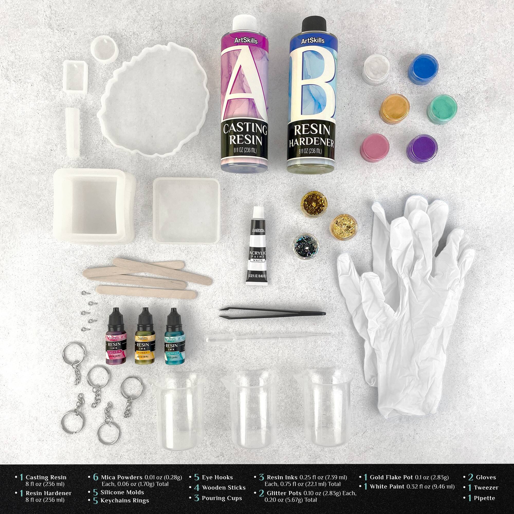 ArtSkills® Epoxy Resin Creations Kit with Molds